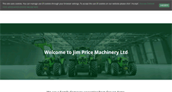 Desktop Screenshot of jimpricemachinery.com